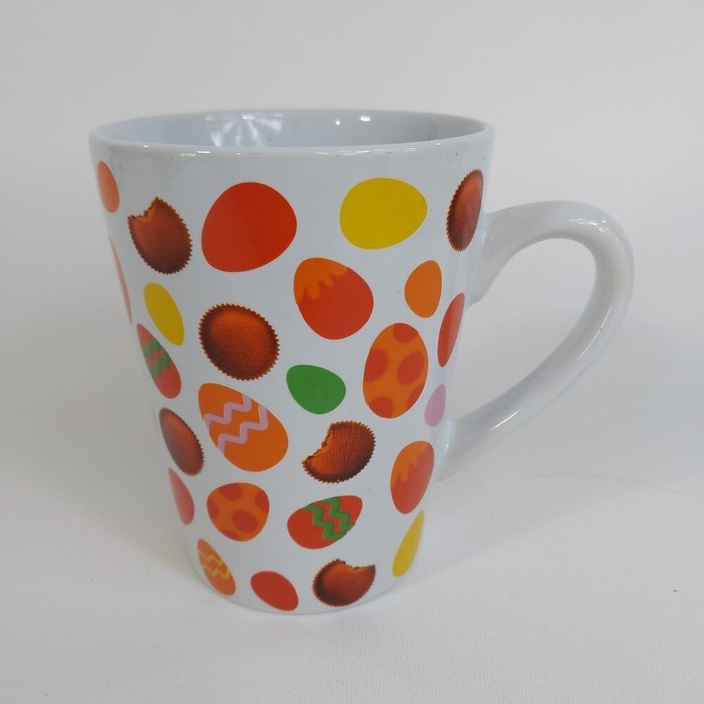 Reese's Peanut‎ Butter Cup Coffee Mug Hershey Candy Vintage Easter Eggs